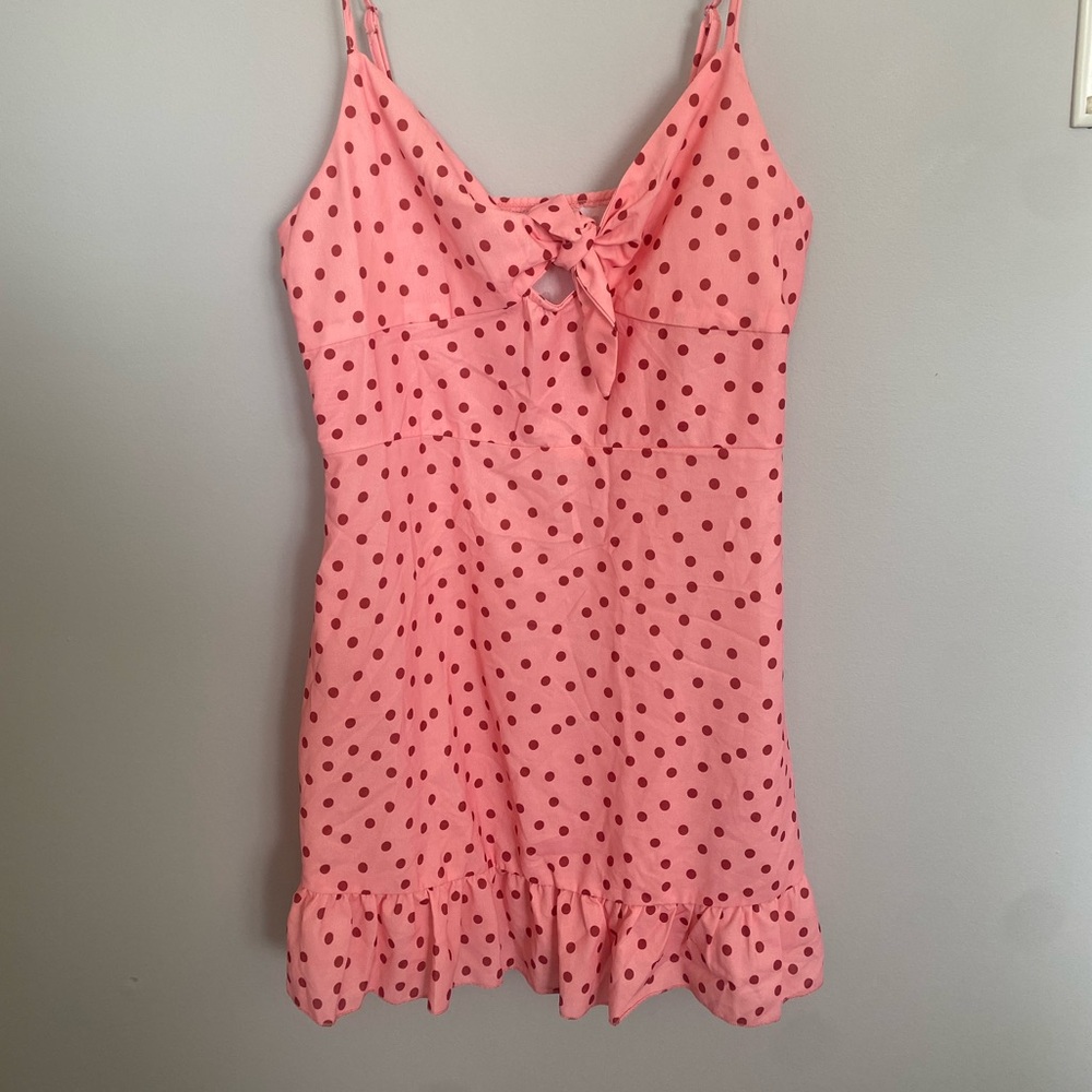 SHEIN polka dot summer dress